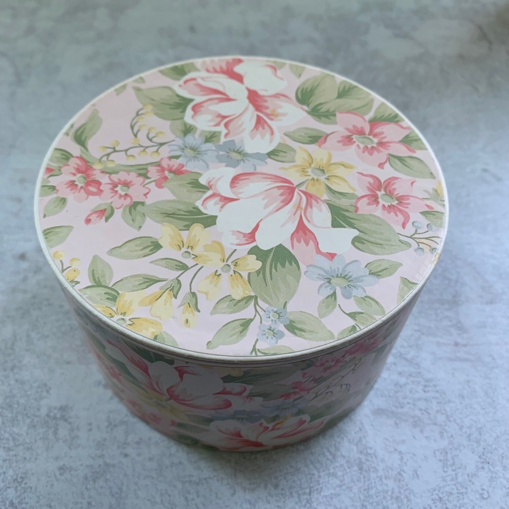 Crabtree & Evelyn 4.4oz Body Powder Veranda Pink Floral Vintage 1992 New Sealed